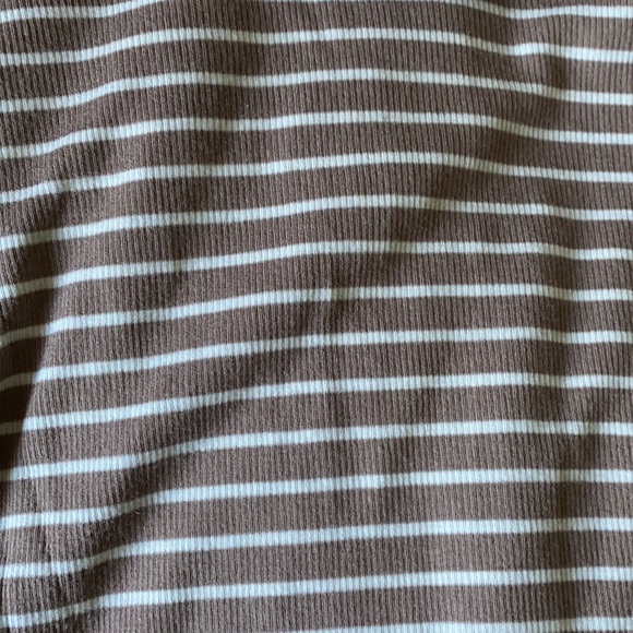 ATM striped ribbed modal turtleneck - Picture 3 of 4